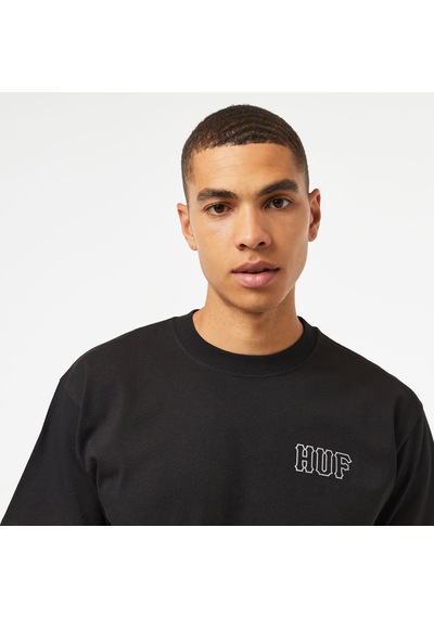 Huf Huf Set H S/s Erkek Siyah T-shirtts01955