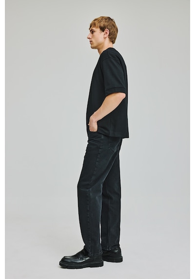 Defacto %100 Pamuk Straight Fit Uzun Boy Jean Pantolon I6062ax26aunm40 Siyah-nm40