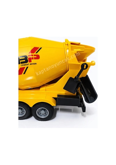 Uzaktan Kumandalı Full Fonksiyonlu Şarjlı Beton Dönen Mikserli Kamyon 25 Cm Sarı