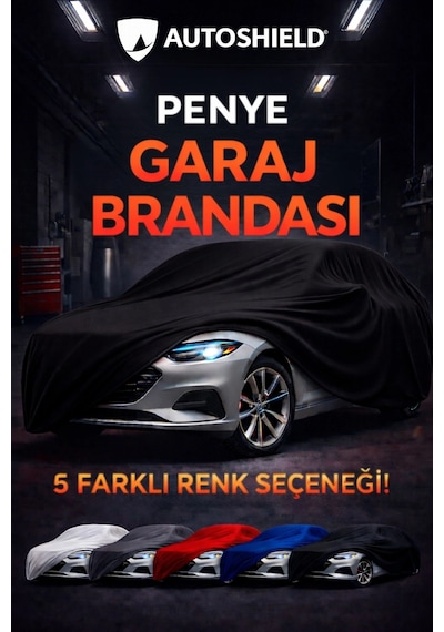 Premium Penye Branda Garaj Branda Örtüsü Dayanıklı Kalın Penye Branda Otomobil Çadır Branda Siyah
