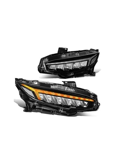 Auto Gp Honda Civic Fc5 Ön Far Lambası Matrix Ledli 2016+