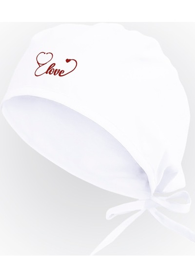 Love Özel Bone | Hastane Bonesi | Cerrahi Bone Beyaz