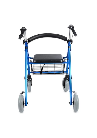 Rolatör Yürüteç Kalın Tekerlekli, 360 Dönebilen, Katlanır Alüminyum Gövde Dy049146l