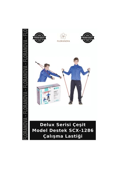 Delux Serisi Çeşit Model Destek Scx-1286 Çalışma Lastiği Çok Renkli