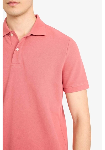Defacto %100 Pamuk Polo Tişört E9504ax26spbr268 Bordo-br268