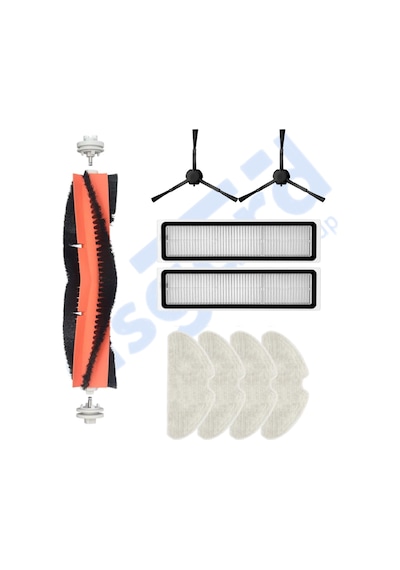 Dreame D10s, D10s Pro, D9 Max Gen2 Uyumlu 1 Ana Fırça 2 Yan Fırça 2 Filtre 4 Mop Pkt-iasgf0000224