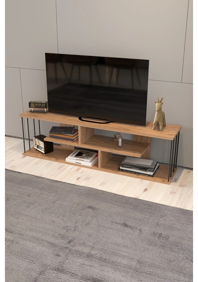 Gzd Tv Ünitesi Ceviz 140 Cm Çok Renkli