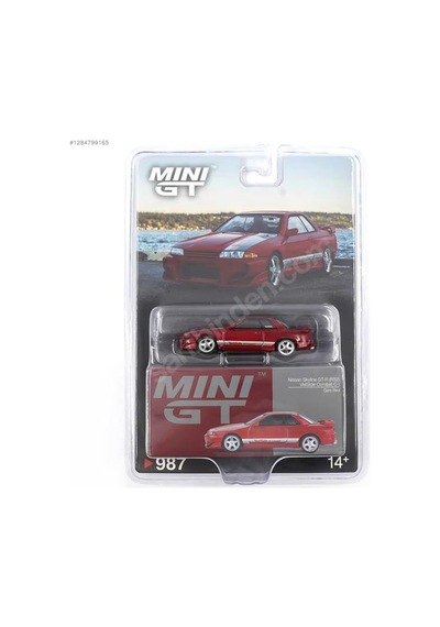 Nissan Skyline Gt-r R32 Veilside Combat C-ı Gem Red Blister Packaging Mgt00987