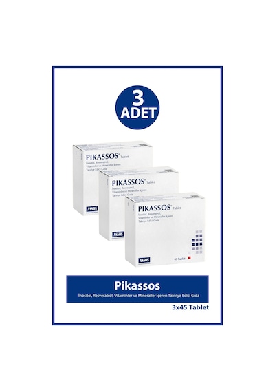 Pikassos 45 Tablet 3 Adet