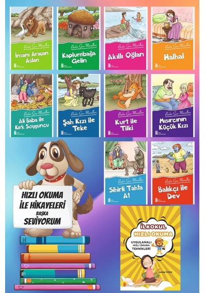 1.sınıflar İçin Binbir Gece Masalları + Hızlı Okuma