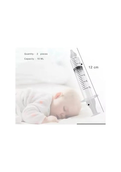 Hangzhou 1 Adet Burun Temizleme Şırıngası Silikon Başlıklı+yedek Başlık+500 Ml Yıkama Sıvısı