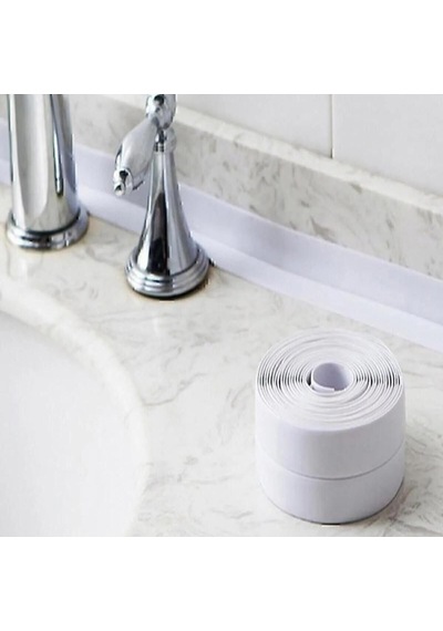 Banyo Ve Mutfak Sızdırmaz Bant, Kendinden Yapışkanlı, Beyaz