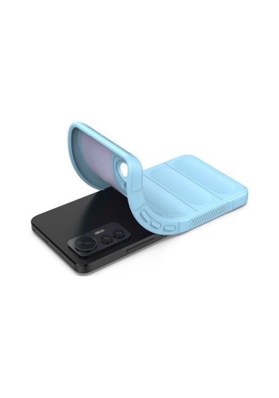 Newface Xiaomi Mi 12 Lite Kılıf Optimum Silikon - Sky Blue Sky Blue