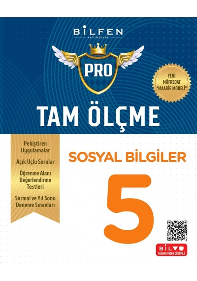 Bilfen 5. Sınıf Sosyal Bilgiler Tam Ölçme Pro Etkinlikli Soru Ban