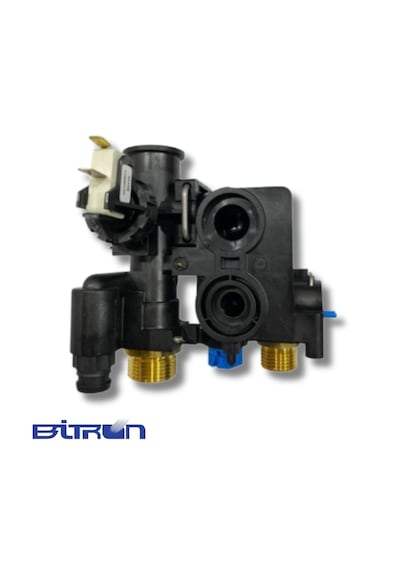 Bosch Uyumlu - Buderus Kombi 3 Yollu Vana Sol Hidro Blok 1