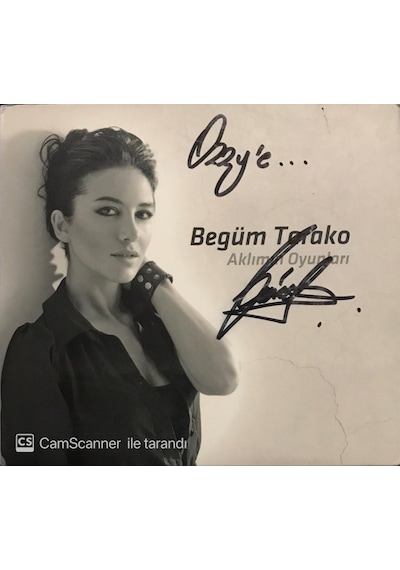 Plak Değildir Cd Dir Cd Begüm Tarako Aklımın Oyunları İmzalı Cd