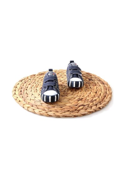 Papuçcity 02851 Unisex Çocuk Bebe Renkli Keten Konvers Ayakkabı 001