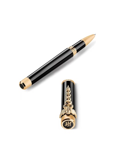 Montegrappa Zero Caduceus Roller Kalem Iszecrıy Siyah