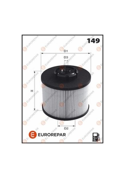 EUROREPAR 1643626380 Yağ Filtresi