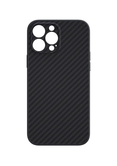 Benks Apple Uyumlu iPhone 12 Pro Max Kılıf Magsafe Özellikli Karbon Fiber Benks Hybrid Kevlar Kapak Benks-TA82819