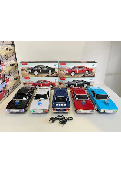 1968 Klasik Muscle Car Tasarımlı Bluetooth Hoparlör Ws-1968