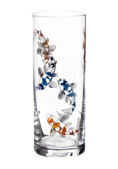 Mudo Home Fısh Rakı Kadehi Mavi & Turuncu - 195 Ml 696123