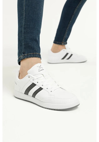 Kinetix KORT PU 3PR Termo Kaymaz Taban Beyaz Erkek Sneaker BEYAZ Beyaz