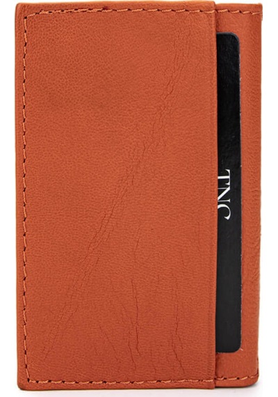 Tamer Tanca Unisex Hakiki Deri Turuncu Kartlık 688 4031d Krtlk Sk24-25 Turuncu Turuncu