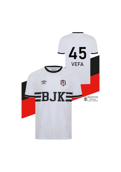 Gsstore Beşiktaş Orijinal Lisanslı Nostalji Beyaz Bjk Kişiye Özel Forma Beyaz - Sarı