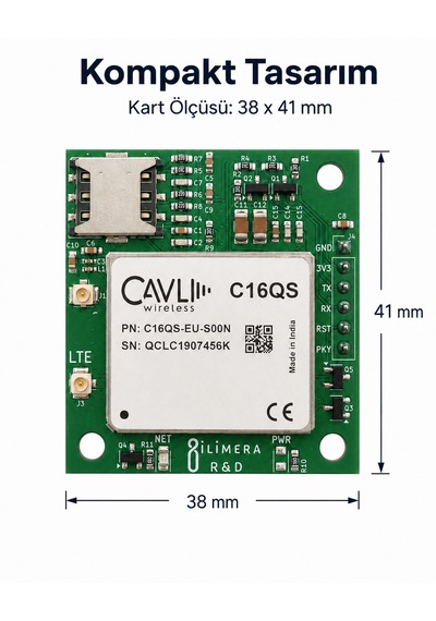 Cavlı Gsm/lte Geliştirme Kartı