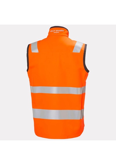 Helly Hansen Alna 4x Tech Vest 74030 Reflektörlü İş Yeleği M-269-reflektörlü Turuncu Hi-vis Orange
