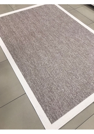 Liparis Sisal Halı Dc478 Serisi Oturma Salon Yatak Odası Halısı Vizon Krem