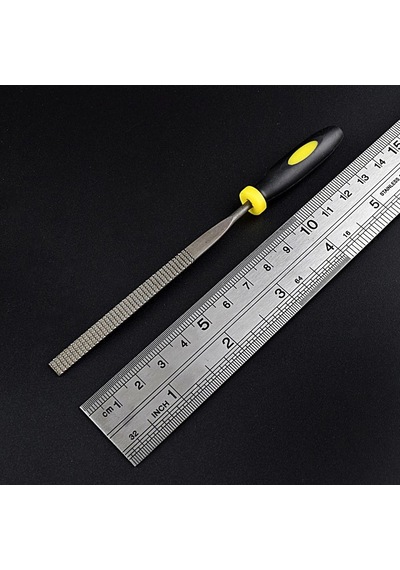 Ahşap için Mini Törpü Plastik Saplı 14 CM Eğe Seti 6 Parçalı