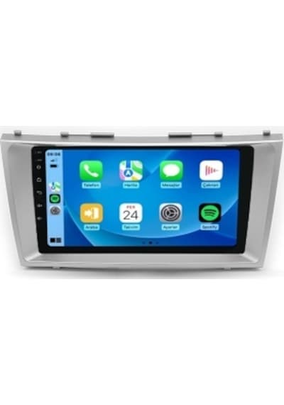 Toyota Camry 2006-2012 8gb Ram 128gb Hafıza 8 Çekirdek Carplay Kamera Android Multimedya 9"