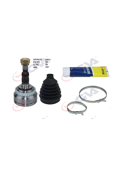 Ön Aks Kafası Tekerlek Tarafı Dış Vectra B 1995-2004 1.8 İ 16v 92kw-125hp Gva 4490110k 90498412-374262-90496368-374241