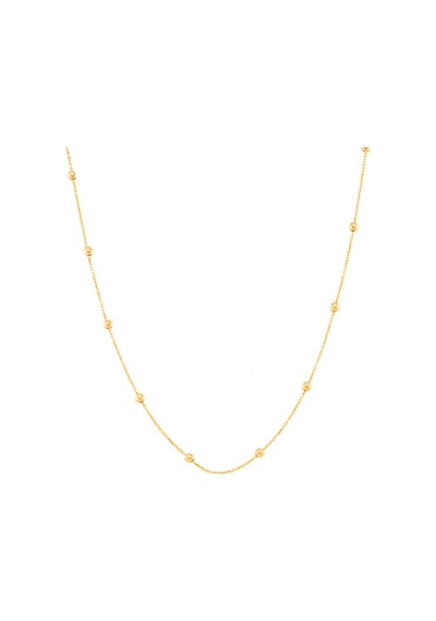Azuris 925 Ayar Gümüş Toplu Zincir Kolye 45 Cm (323855846)