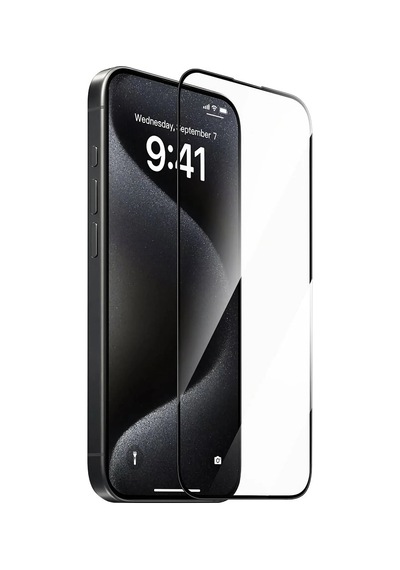 Apple iPhone 16 Pro Uyumlu Privacy Hayalet Full Koruma Tempered Cam Ekran Koruyucu