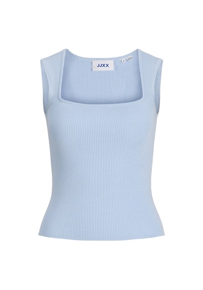Jack & Jones Kadin Kare Yaka Kolsuz Üst - Posie - 12290769 Skyway