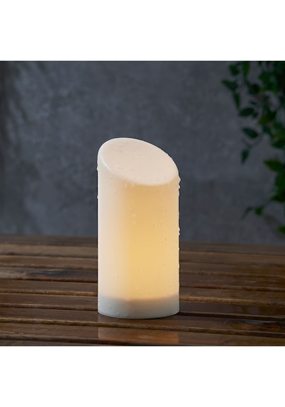 Ikea Adellövskog Led Mum Seti 8 X 16 Cm Beyaz