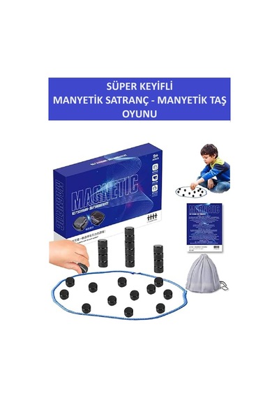 Süper Keyifli Manyetik Oyuncaklar Satranç - Manyetik Oyuncaklar Taş Oyunu - Harika Vakit Geçirmek İçin