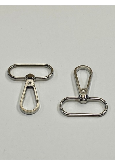Karantuhafiye Çanta Kancası / Büyük Klasik Model / 2 Li Set Gümüş Gümüş