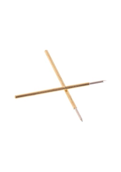 Pogo Pin P50-B1 100 Adet Set Altın Kaplama Yaylı Test Probu Pim 3A 0.5mm