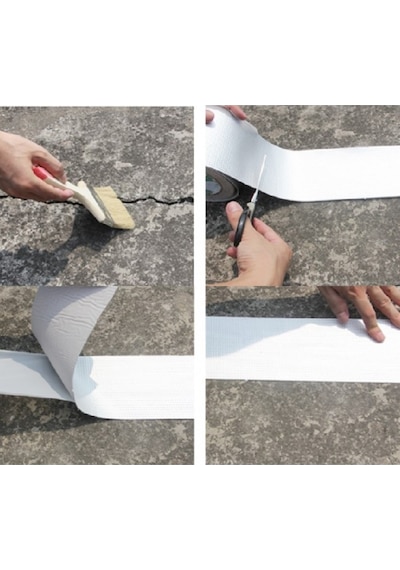 Çamur Bant Alüminyum İzolasyon Tamir Çatlak Bantı 2m X 10cm