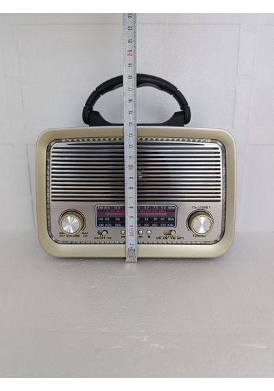 Bluetooth Hoparlör Fm Radyo Usb Tf Aux Ses Bombası Müzik Çalar Mp3 Çalar - Siyah- Tek Ebat