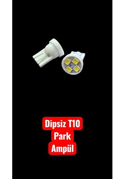 T10 10 Adet Dipsiz Park Ampul Canbus Arıza Işığı Yakmaz