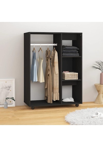 Alisa Giyinme Dolabı - Çok Amaçlı Dolap - Gardırop 80 Cm Açık Giyinme Dolabı