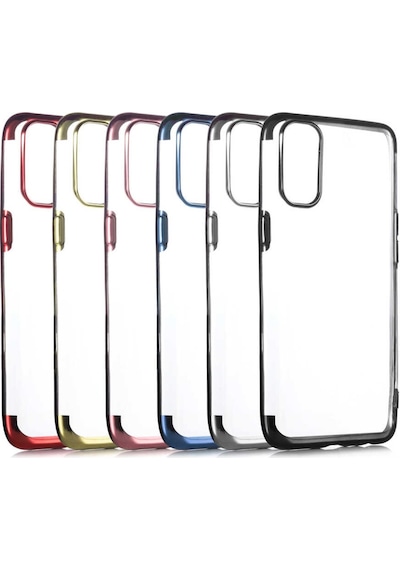 Oppo Reno 4 Kilif Zore Dört Köseli Lazer Silikon Kilif 483985071