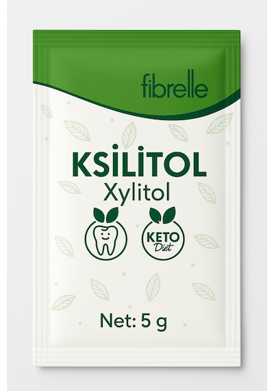 Fibrelle Ksilitol Xylitol Saşe 1 Saşe 5 G
