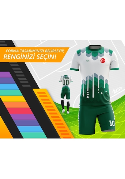 Acr Giyim Kişiye Özel Futbol Forması - Dizayn : Limit