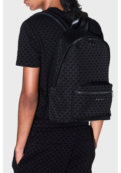 Armani Exchange Ayarlanabilir Omuz Askılı Sırt Çantası Erkek Sırt Çantası Xm003358 Af27209 Uc001 Siyah